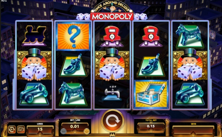 Monopoly around the world slot machine