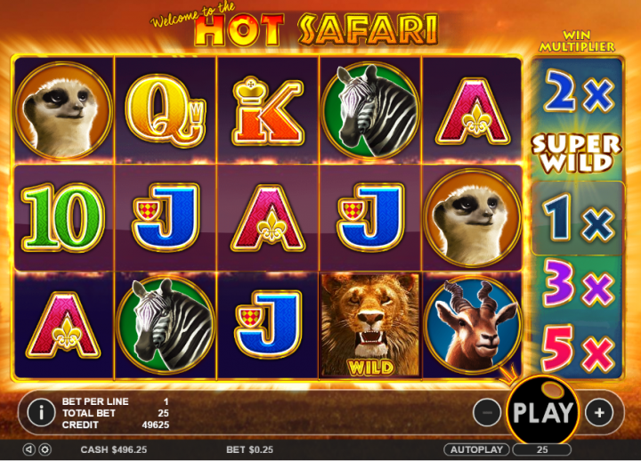 Tropical heat slot